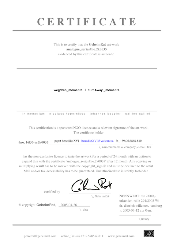 2k0035 Licence n° 16